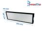 Preview: Maße F7 Pollenfilter Paul Maxi 1200 / 1201 / 1202 / 1203: 830x287x48mm