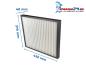 Preview: Maße G4 Grobstaubfilter Paul Maxi 4000 / 4001 / 4002 / 4003: 436x370x48mm