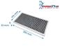Preview: Maße Aktivkohlefilter Tecalor THZ 5.1 / 7.1: 263x174x22mm