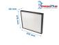 Preview: Maße F9 Pollenfilter Vallox airDIRECT 750 CC / S: 575x478x48mm