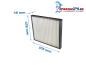 Preview: Maße Filterset 2x M5 Vallox airDIRECT 750 CC / S: 575x478x48mm
