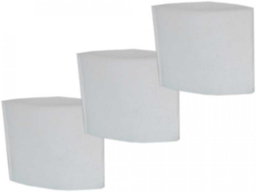 Filter rund passend für Elco Lufteinlass Erdwärmetauscher DN 200 | 3x G4 20mm