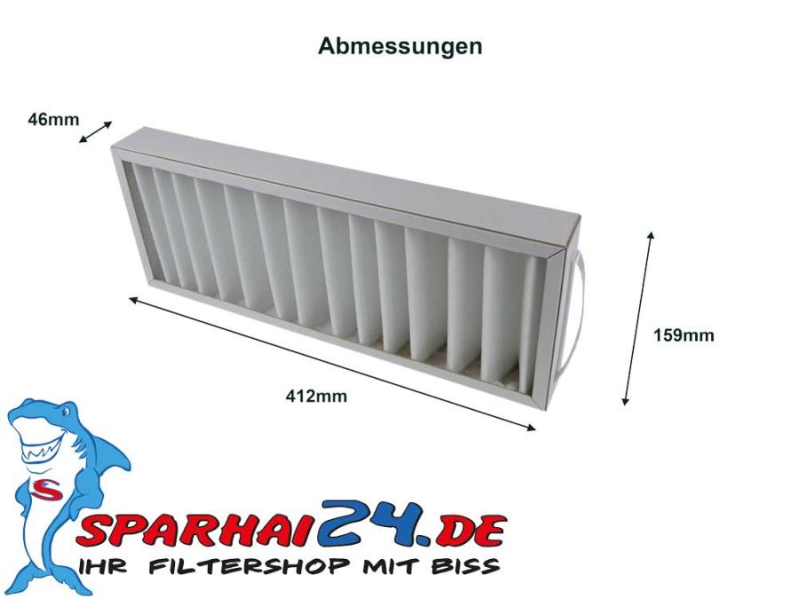 Sparhai24 Filter-Set Für Pluggit Avent D160 – Ersatzfilter G4 & F7, 220x203x46 Mm, Passend Für ADFG4F7-160