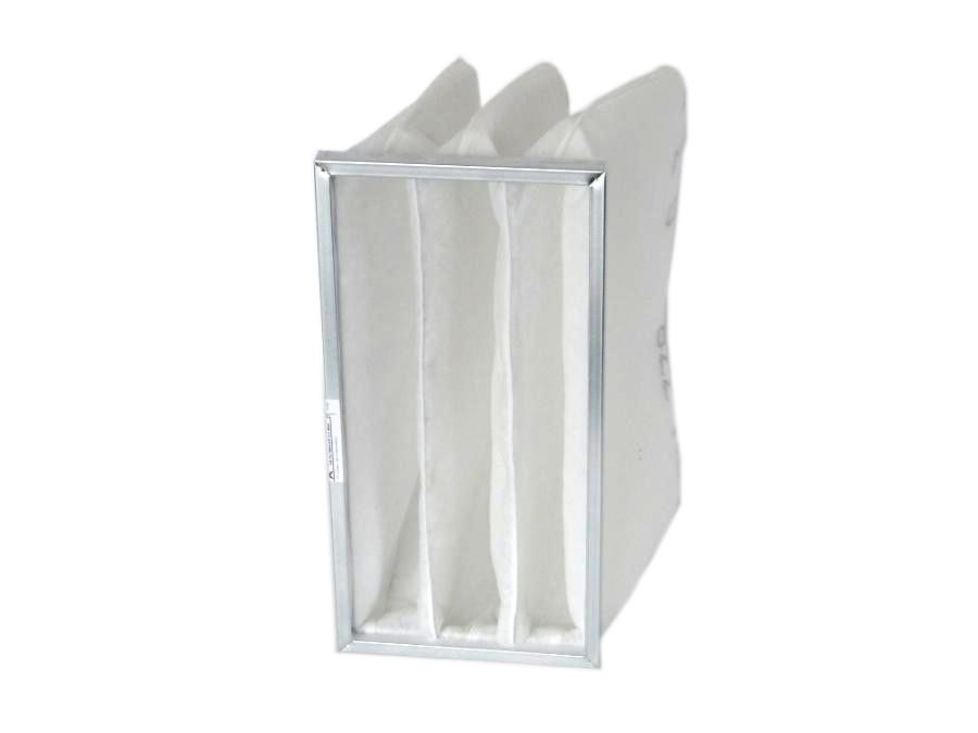 Taschenfilter 287 x 592 x 600 3 Taschen F8 Metallrahmen