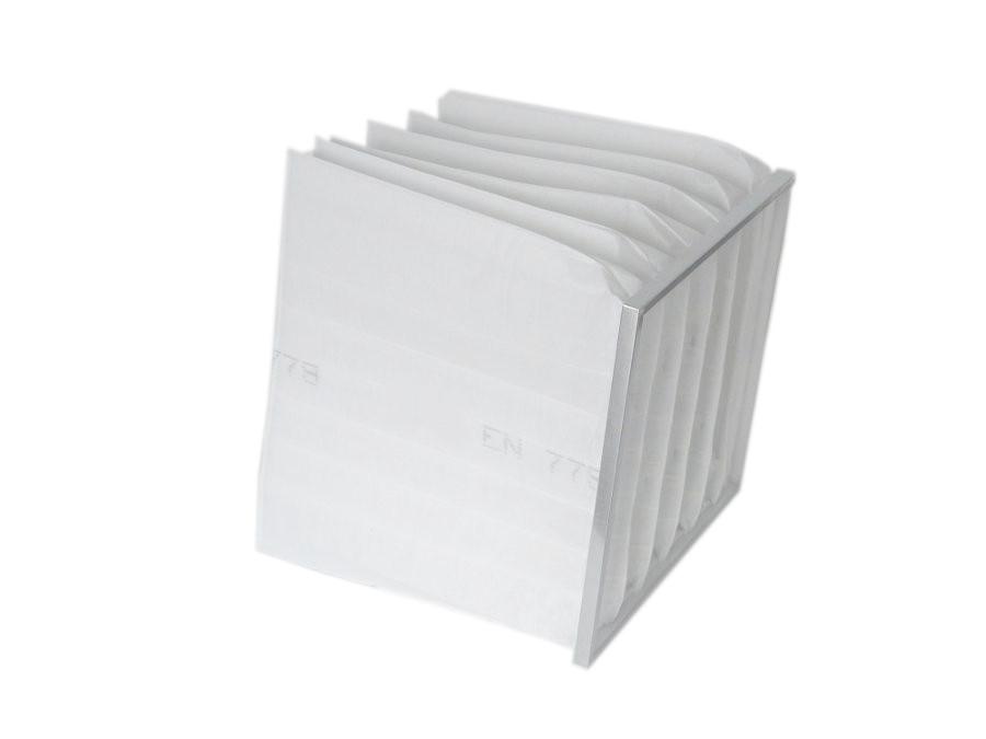 Taschenfilter 592 x 592 x 600 6 Taschen ePM1 75% (F8) Metallrahmen