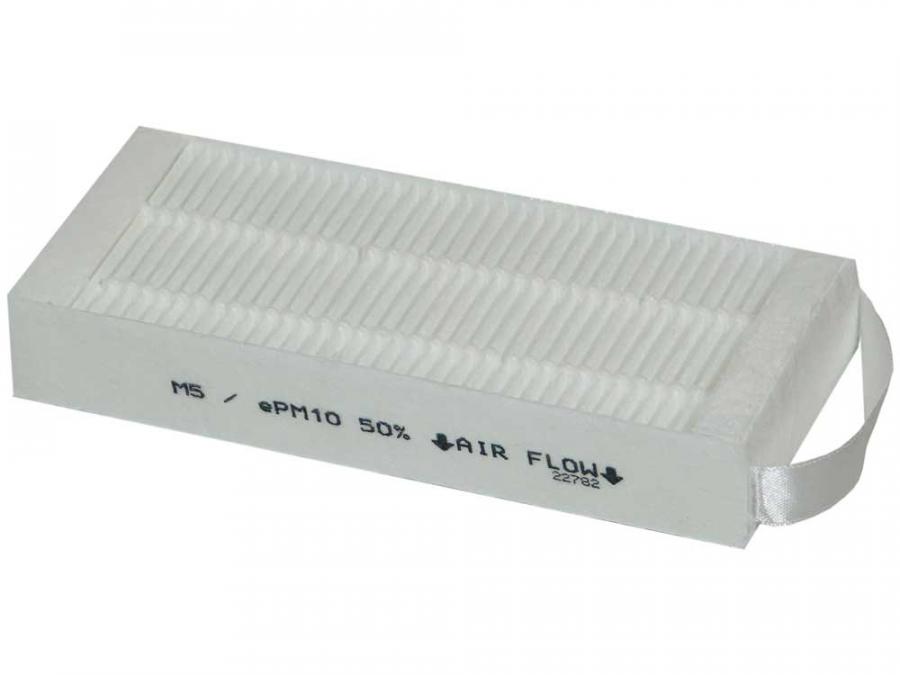 150x65x24mm Minipleat Filter in PES Vliesrahmen | 1x M5 / ePM10 50%