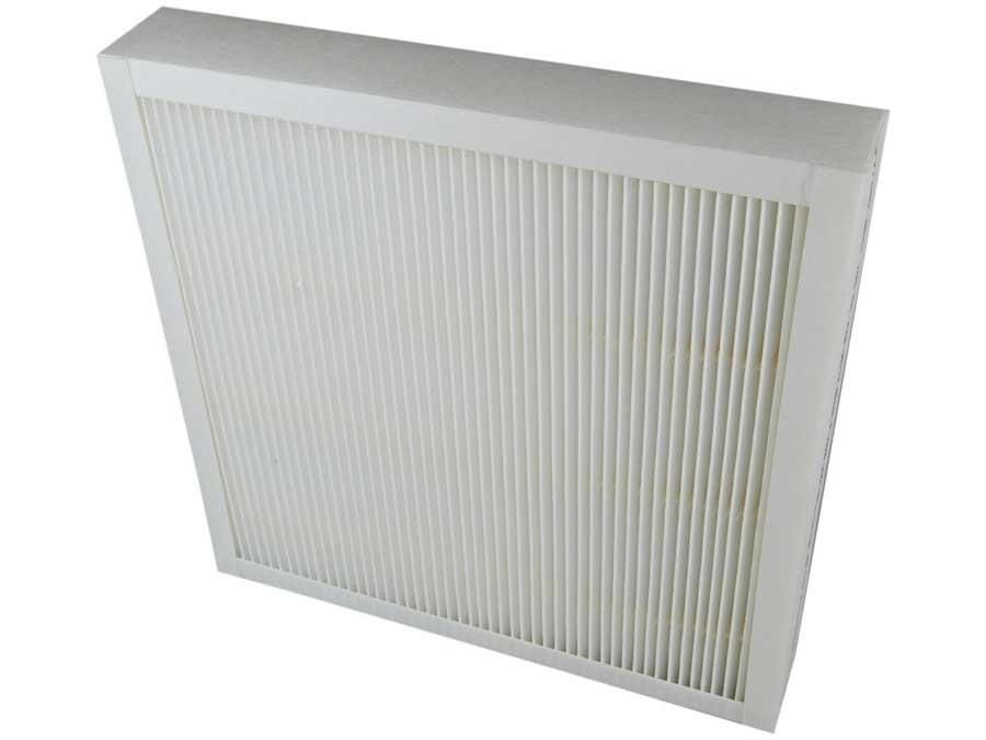 Minipleat Filter 287x287x48mm in Vliesrahmen | 1x F7 / ePM1 70%