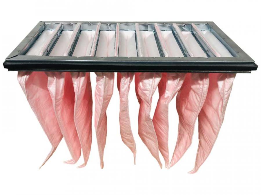 Taschenfilter 892x490x500mm ET10 in Metallrahmen | 1x ePM1 55% (F7)