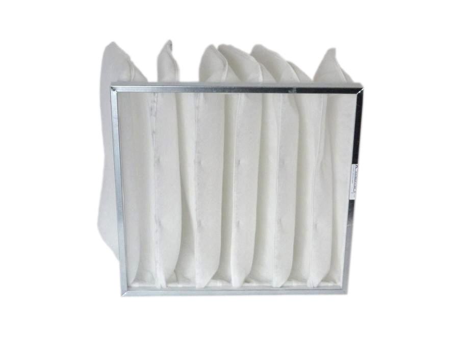 Taschenfilter 592x592x360mm ET10 in Metallrahmen | 1x ePM10 65% (M5/F5)