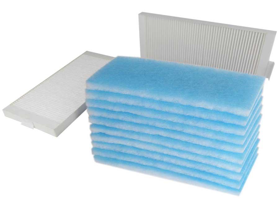 Filter passend für Tecalor THZ 304 404 Sol Eco | 10x G4 + 2x M5 F5